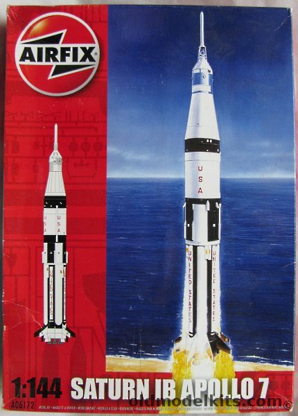 Airfix 1/144 Saturn 1B Rocket, A06172 plastic model kit